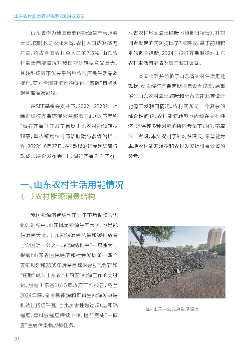 绿行齐鲁山东农村能源转型观察(2024-2025)